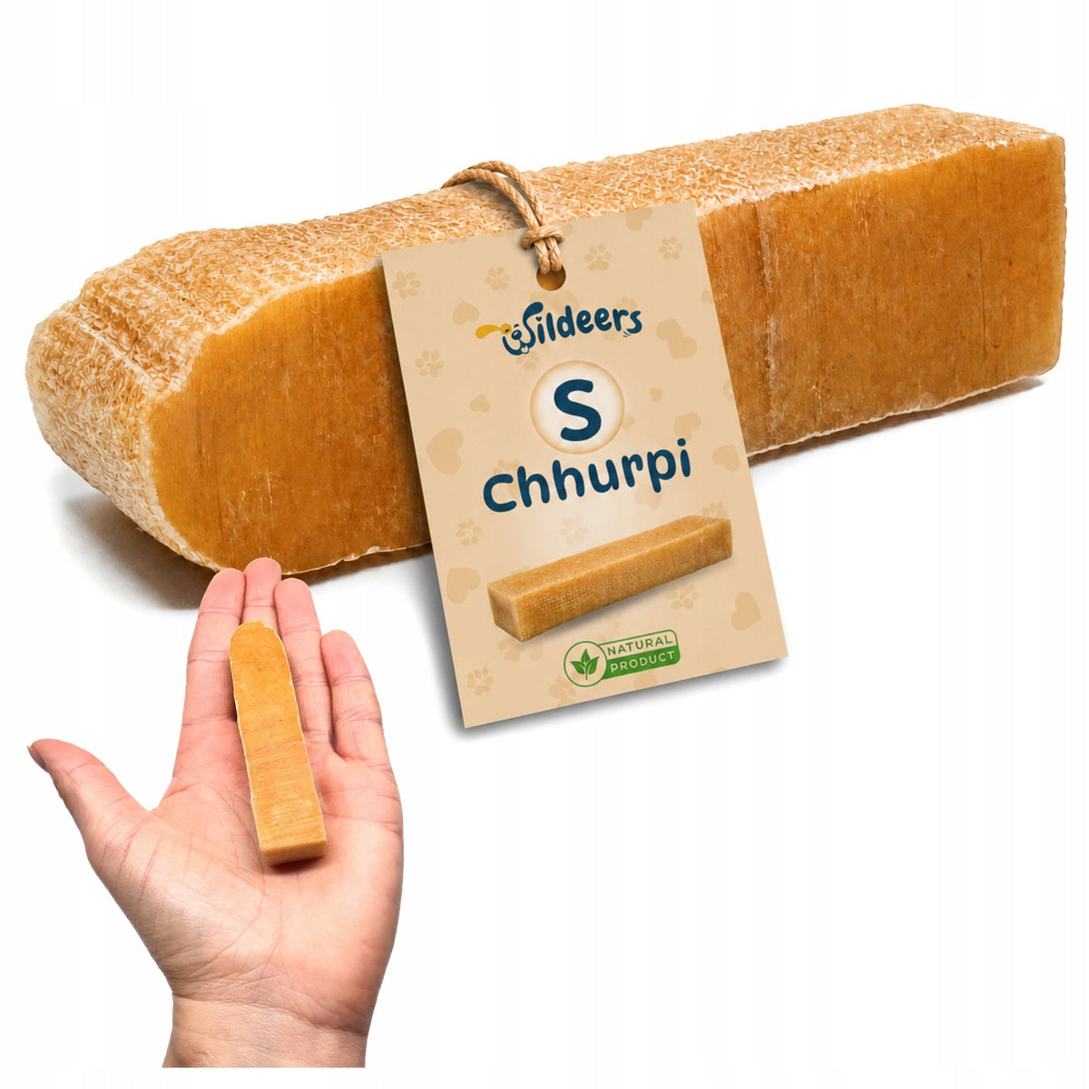Himalayan Cheese for Dog Natural Teether Cheese Roz S HEALTHY Treat 1pcs
