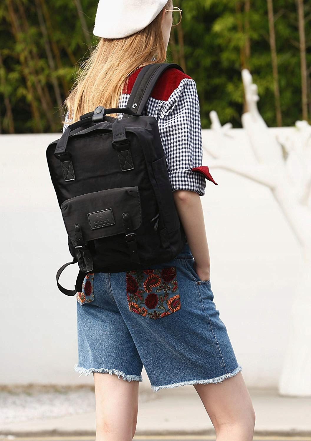 Himawari city backpack No. 13 Dusk S black Brand Himawari