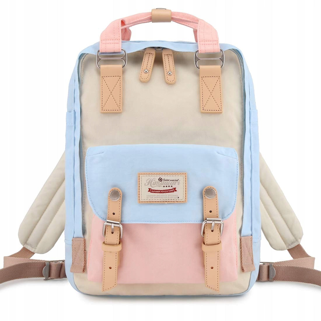 Himawari city backpack for laptop 13-14 inches travel school sky - pink Brand Himawari