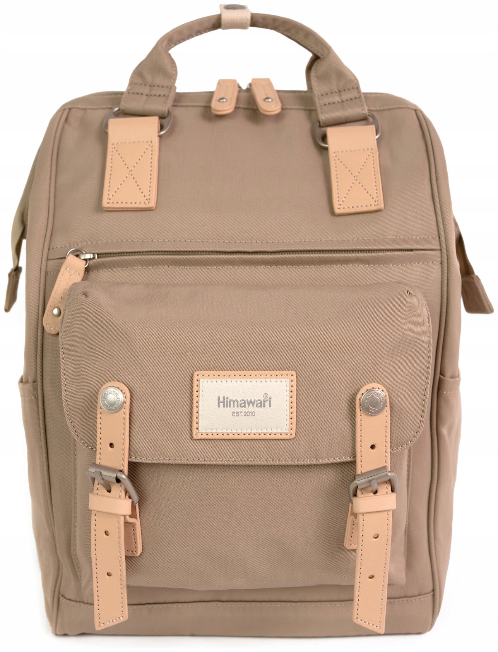 Himawari school backpack brown