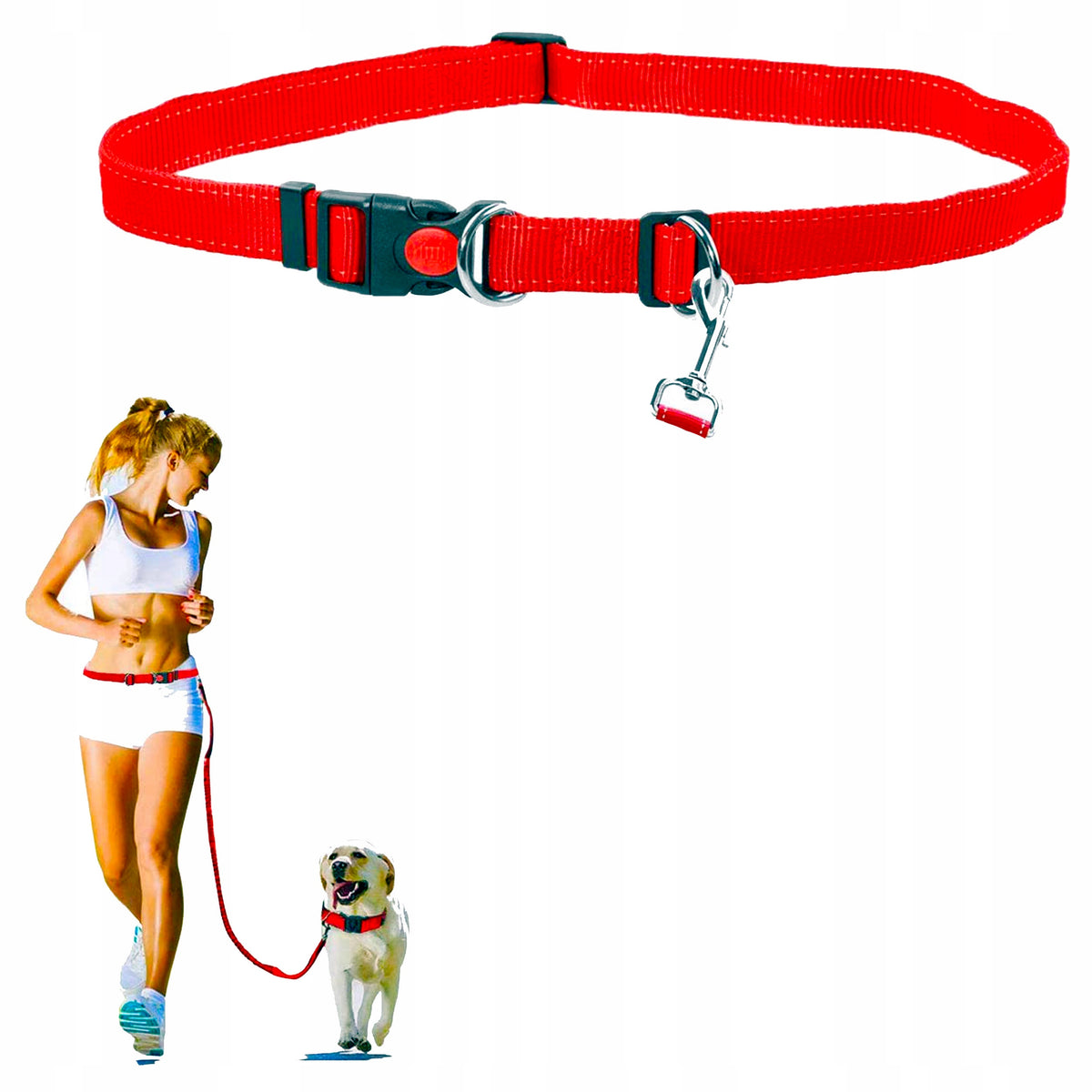 Hip Belt for Walk & Run Lanyards Smooth adjustment. Secure buckle.