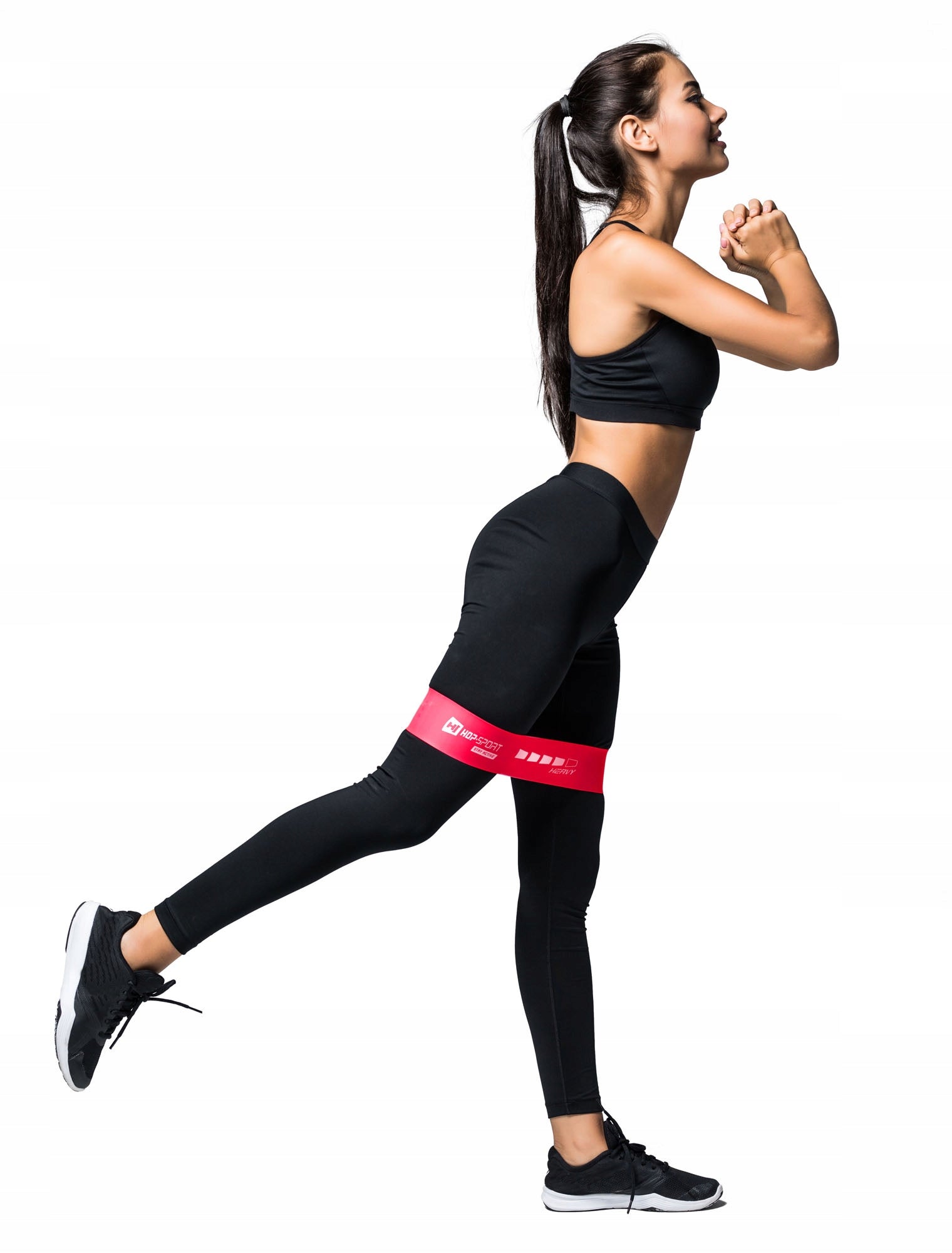 Hip bands exercise rubber resistance bands 5 pieces durable non-slip Model Elastyczne taśmy Hip Band Mini Power Band
