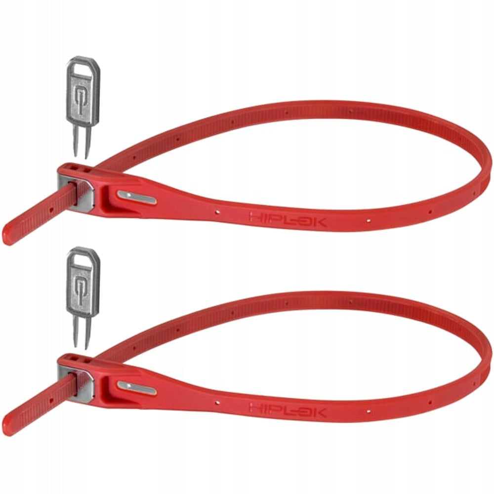 Hiplok Z Lok Twin Pack 2 Pack Band Clasp 20 g Red