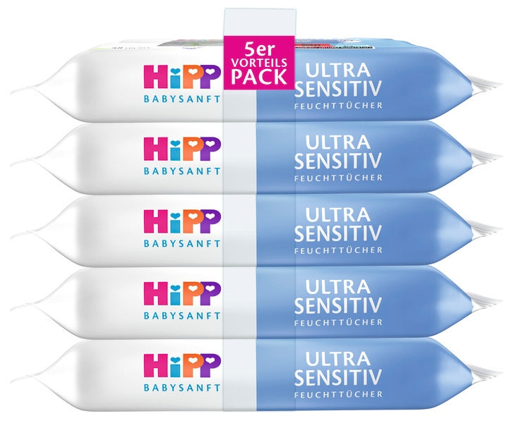 Hipp Ultra sensitive Wet wipes 240 pcs from Germany
