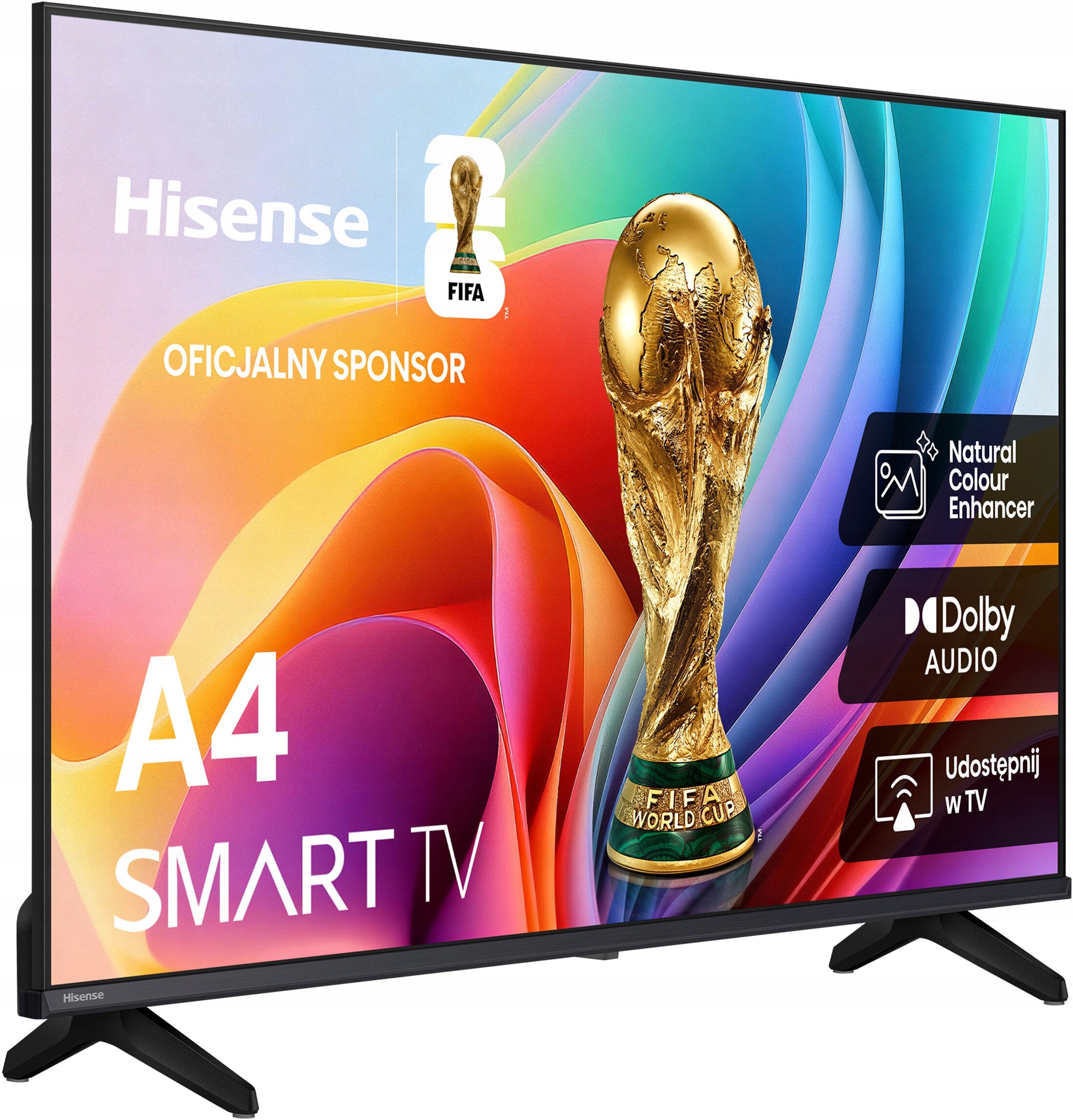 Hisense 32A4S 32” LED HD Ready VIDAA 60Hz WiFi Bluetooth TV