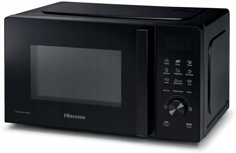 Hisense H20MOBSD1H Microwave 20l 700W black left door 9 functions