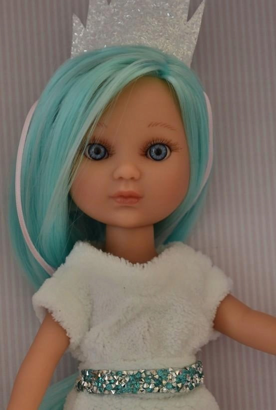 Kūdikio lėlė Berjuan Eva Snow Queen 35 cm