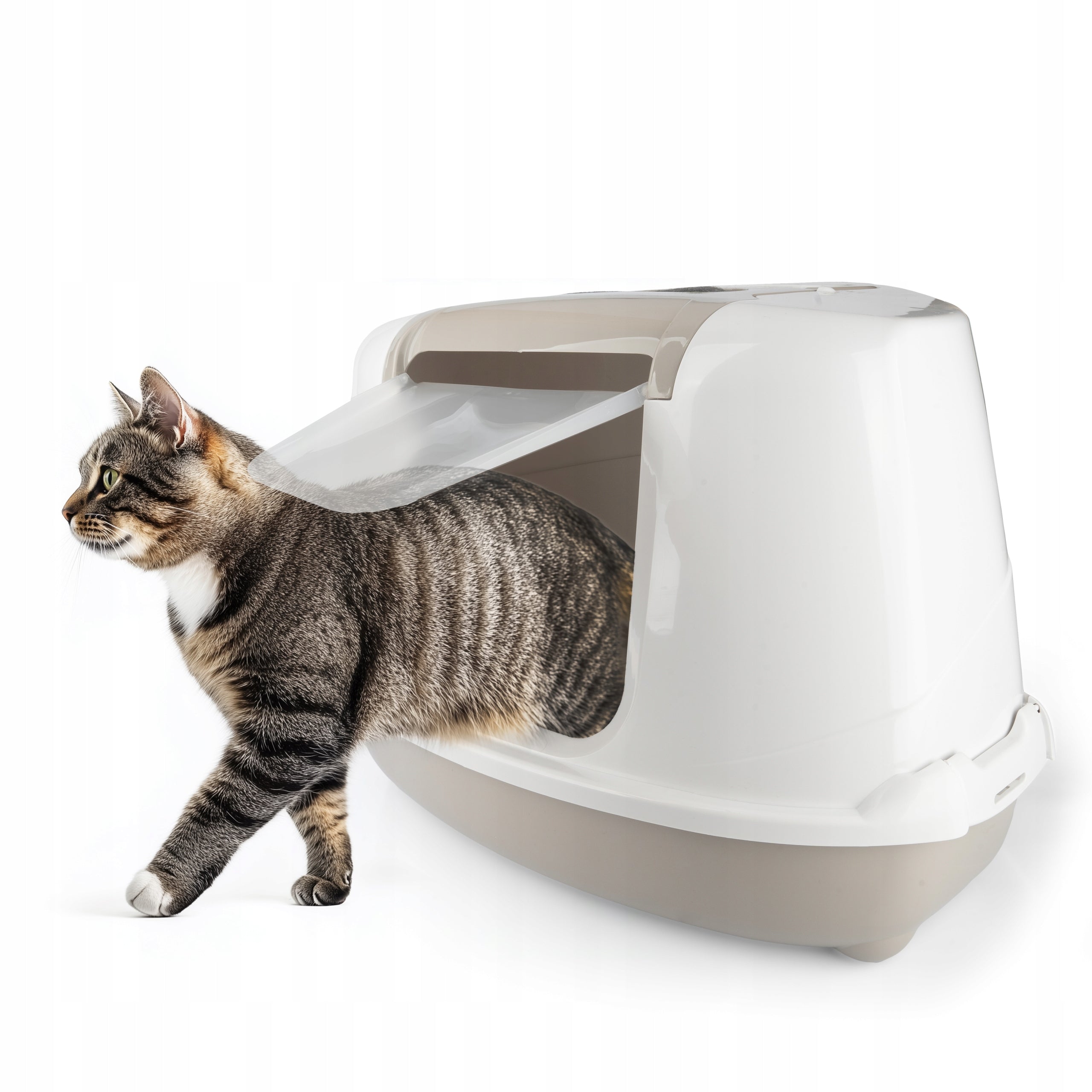 Hocky FLIP Corner Toilet with Filter and Spatula Closed Cat Cuvette Brand Hocky