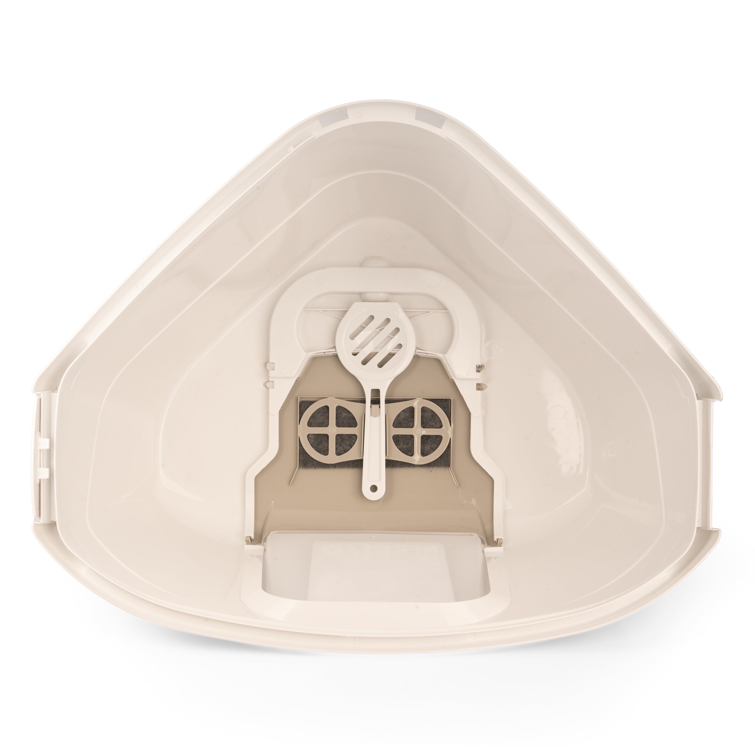 Hocky FLIP Corner Toilet with Filter and Spatula Closed Cat Cuvette Manufacturer code Y3401-0963 S