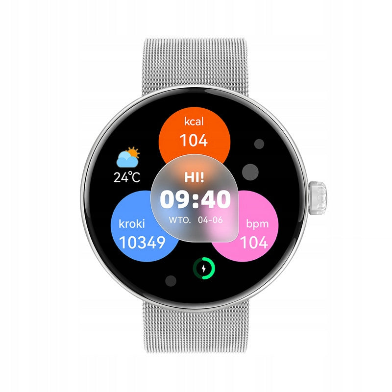 Hodinky SMART FOREVER ForeVive5 SB-365 SILVER Brand Forever