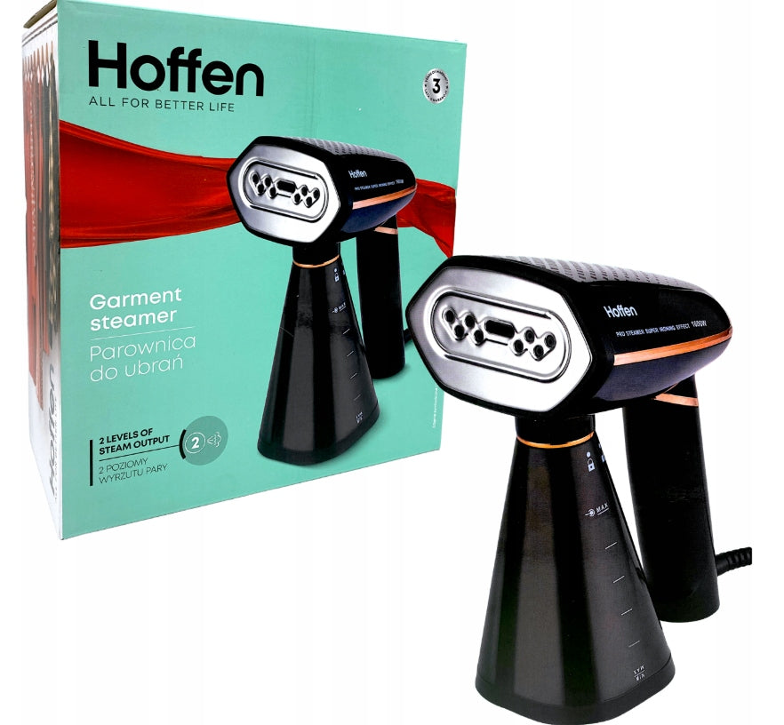 Hoffen Clothes steamer 1600W 350ml 2 levels of steam ejection