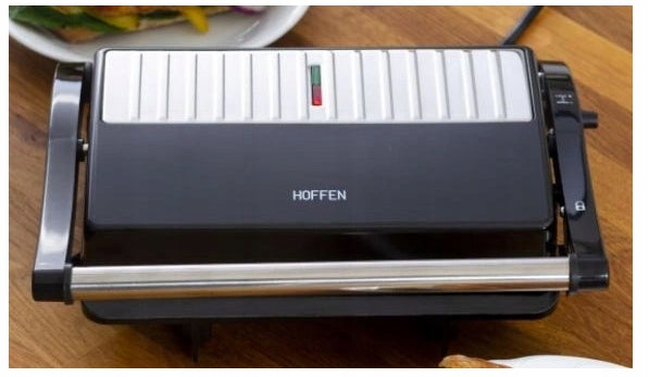 Hoffen Electric Grill Black 1000W Toaster Temperature control not specified