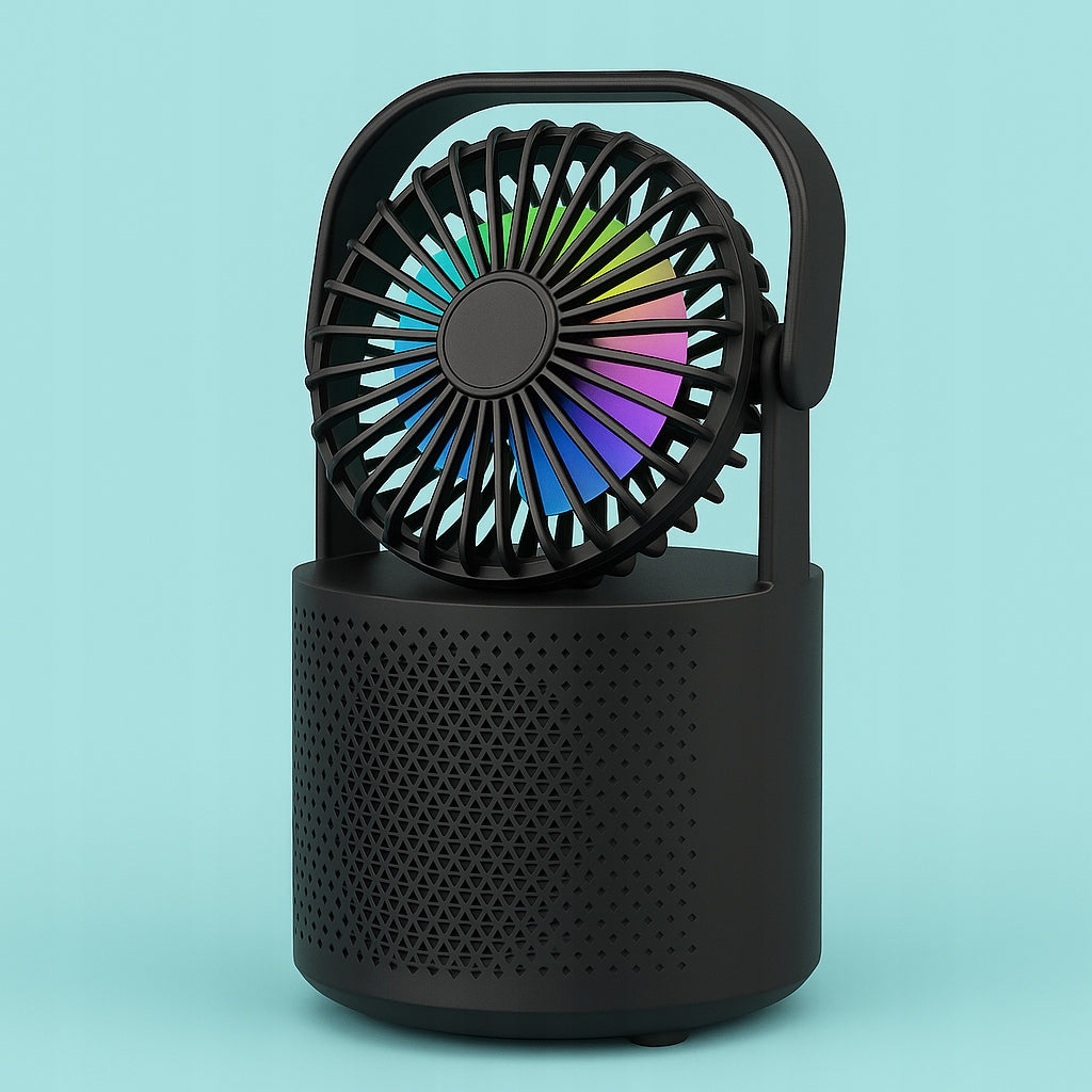 Hoffen Fan with Speaker RGB Bluetooth Backlight