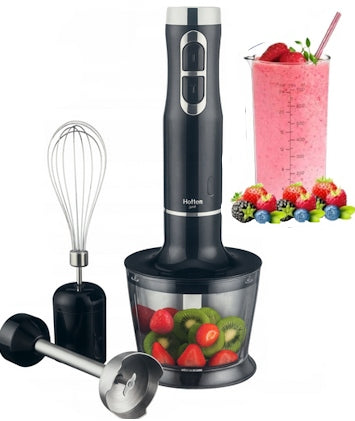 Hoffen Hand Blender 3in1 with Digital Timer Display 1000 W – Black