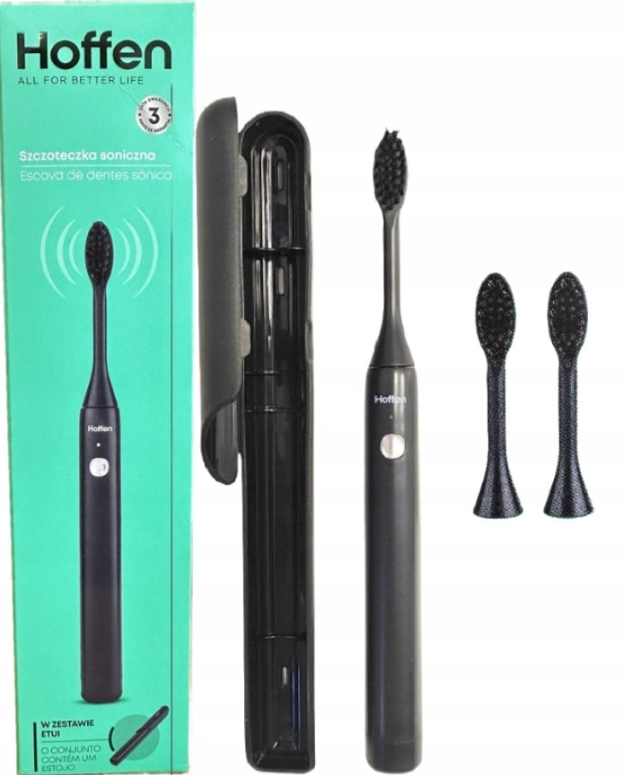 Hoffen Sonic electric toothbrush 16 000-22 000 vibrations Black + 3 tips