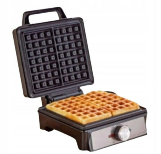 Hoffen Waffle iron 1600W classic two waffles rectangles Packaging status original