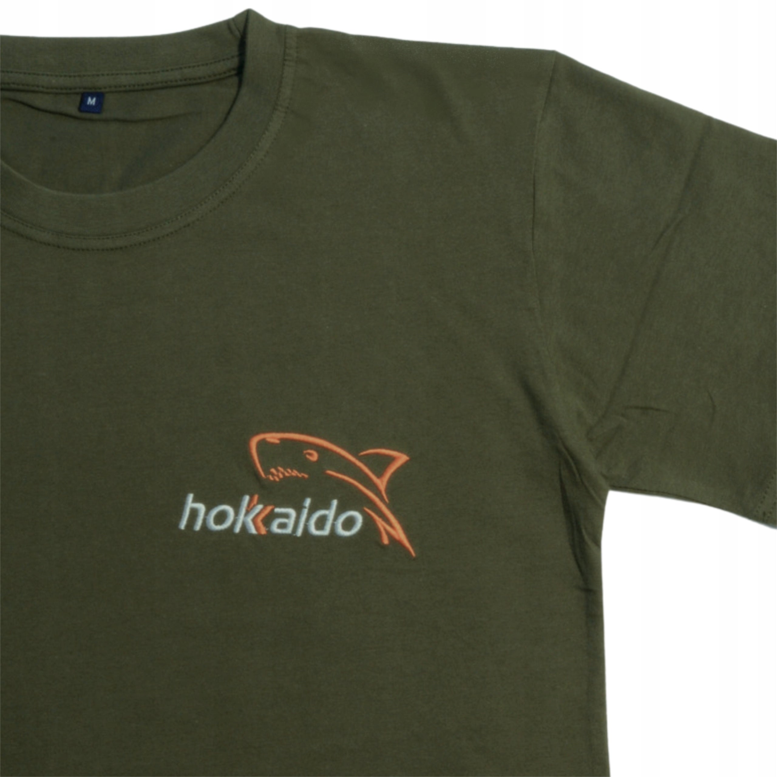 Hokkaido Khaki Polo Shirt for Fisherman Brand Hokkaido