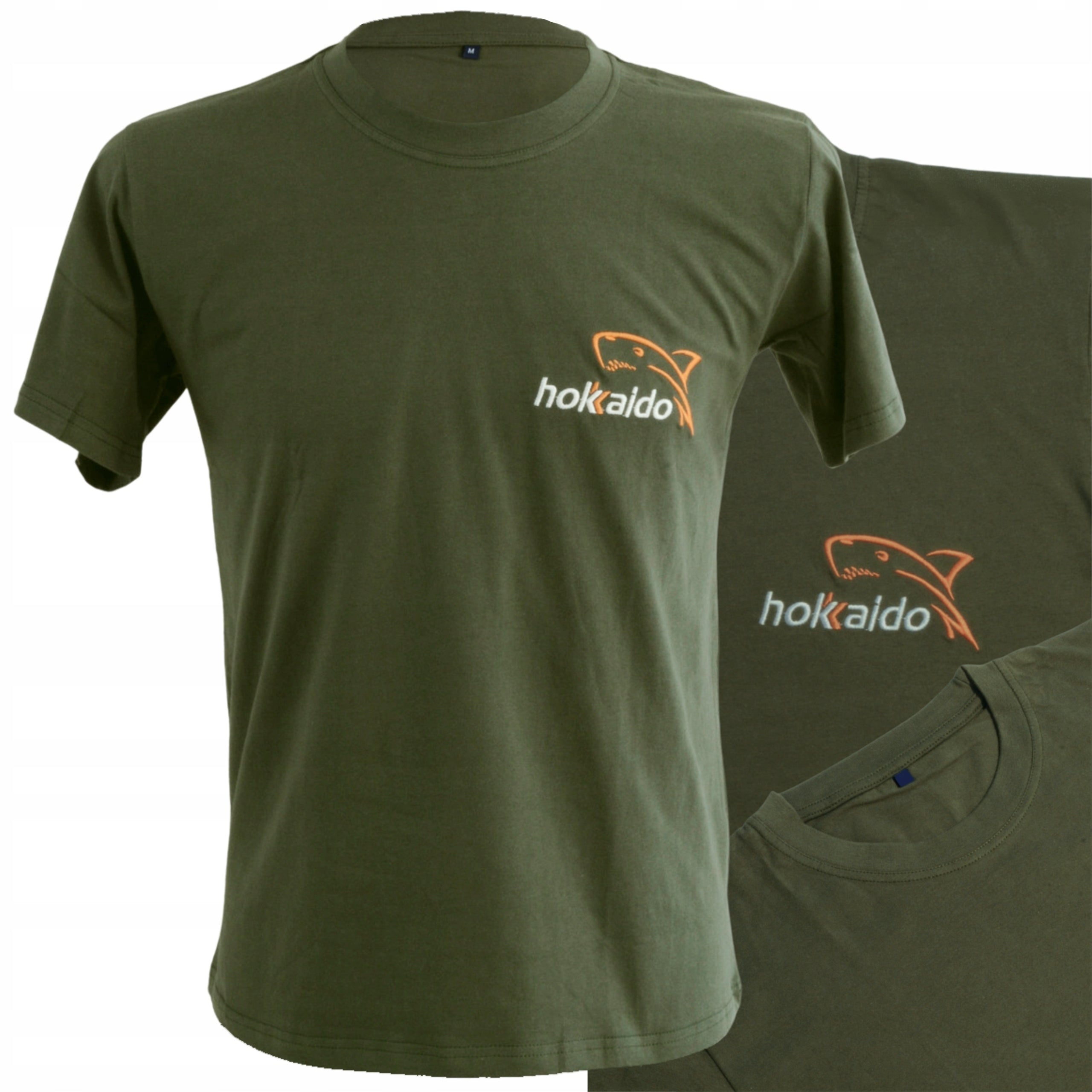 Hokkaido Khaki Polo Shirt for Fisherman