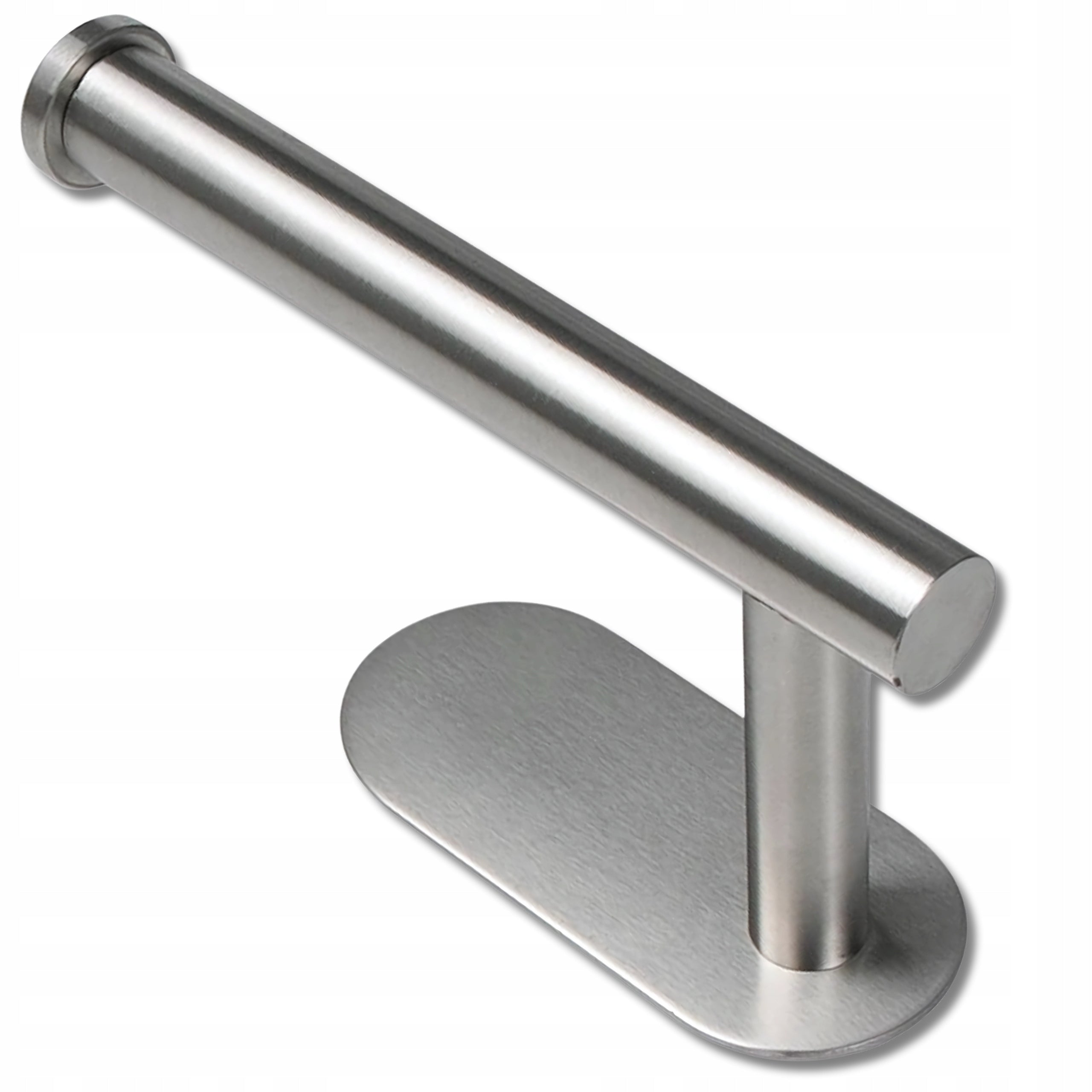 Holder Self Adhesive Toilet Paper Silver Hanger Without Drilling Toilet Loft Packaging status original