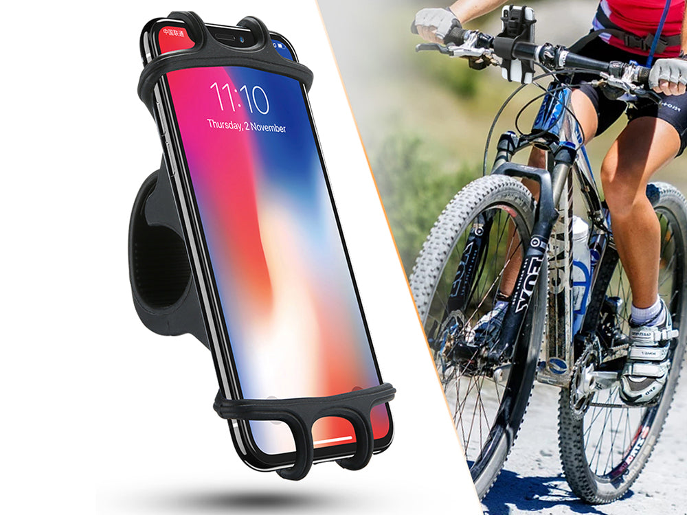 Holder every phone smartphone handlebar hitch rubber mount silicon EAN (GTIN) 5907433495401