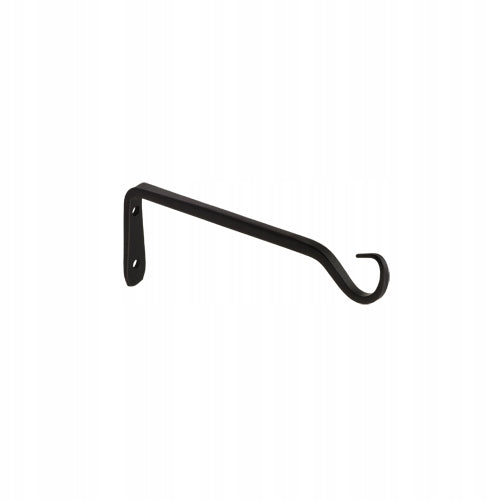 Holder, hook, metal hanger for pot, flowerbed UK6 simple BLACK 1pc.