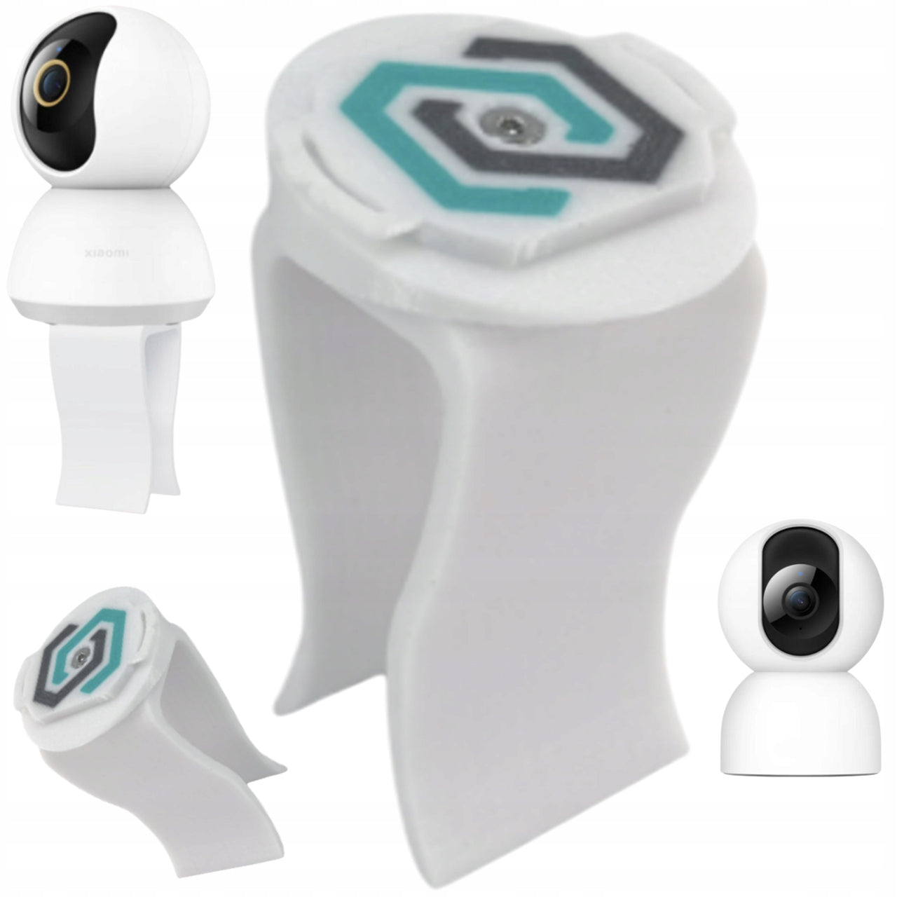 Holder, mount, stand - non-invasive for XIAOMI C200 C300 C400 15 DEGREES