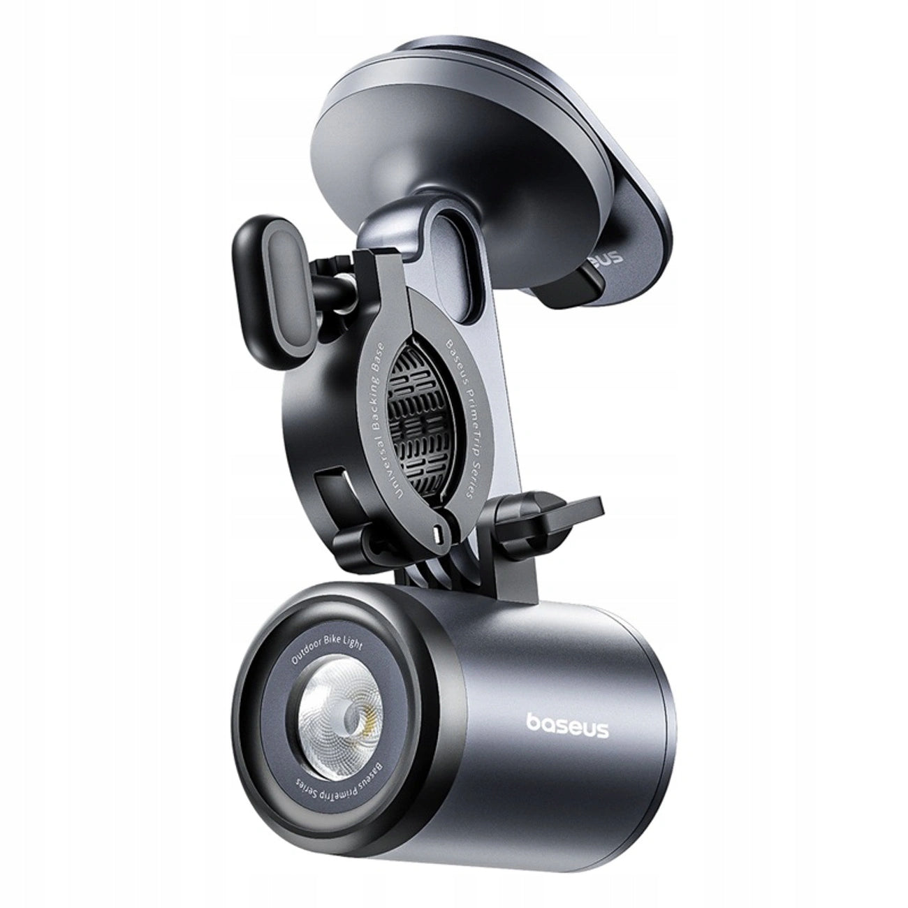 Holder with lamp 2in1 Baseus PrimeTrip universal 3000mAh IP68 LED