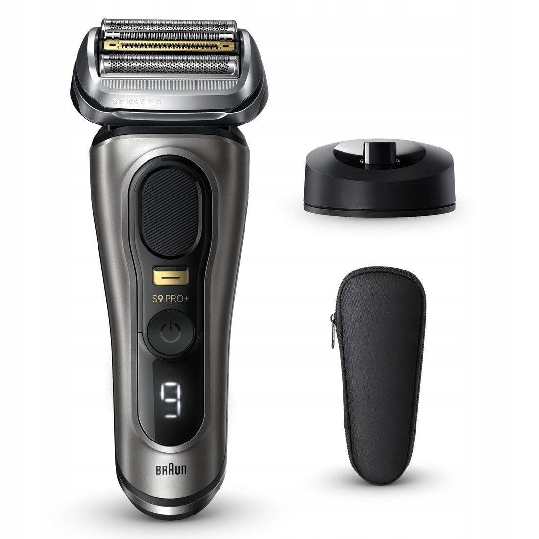 Holicí Strojek pro muže Braun Series 9 Pro 9515s s pouzdro Dominant color silver/gray