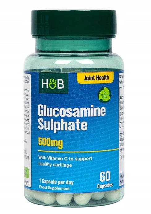 Holland & Barrett Glucosamine Sulphate 500mg 60 capsules Glucosamine