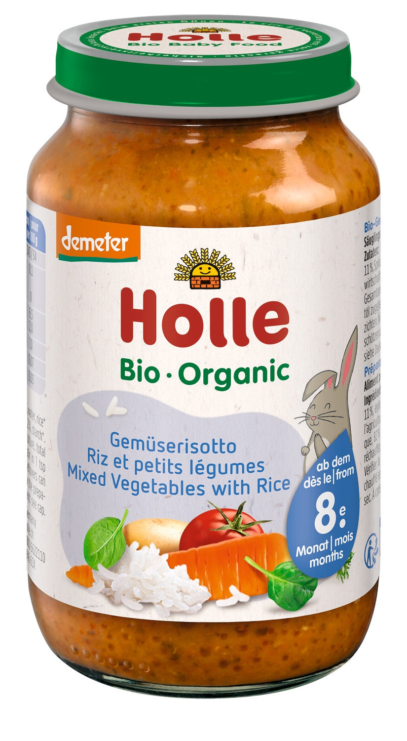 Holle Organic Vegetable Risotto 220 g Manufacturer code 7640104955627