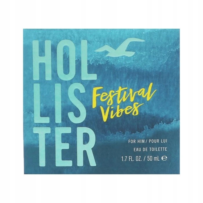 Hollister Festival Vibes toaletní voda pro muže 50 ml Brand Hollister