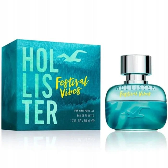 Hollister Festival Vibes toaletní voda pro muže 50 ml