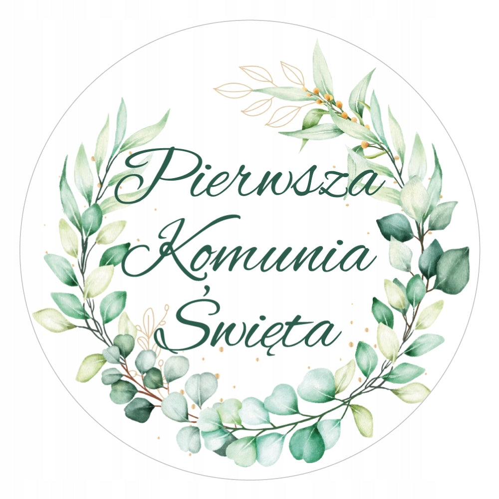 Holy Communion Stickers Gift Invitation 48