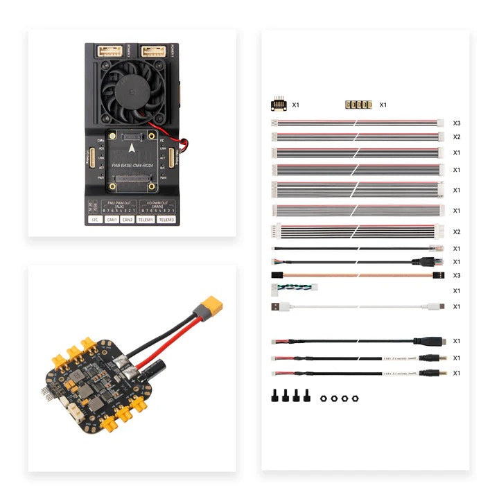 Holybro Pixhawk CM4 Baseboard for Pixhawk 5X/6X with Raspberry Pi CM4/CM5 Kind Expansion board