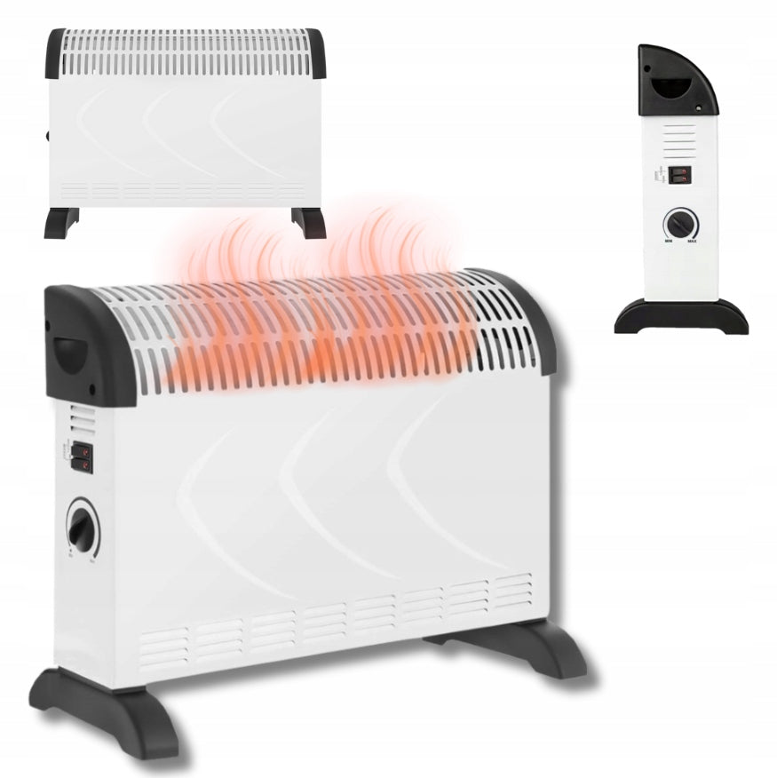 Home Electric Heater with Thermostat Solid Portable Powerful + FREEBIE