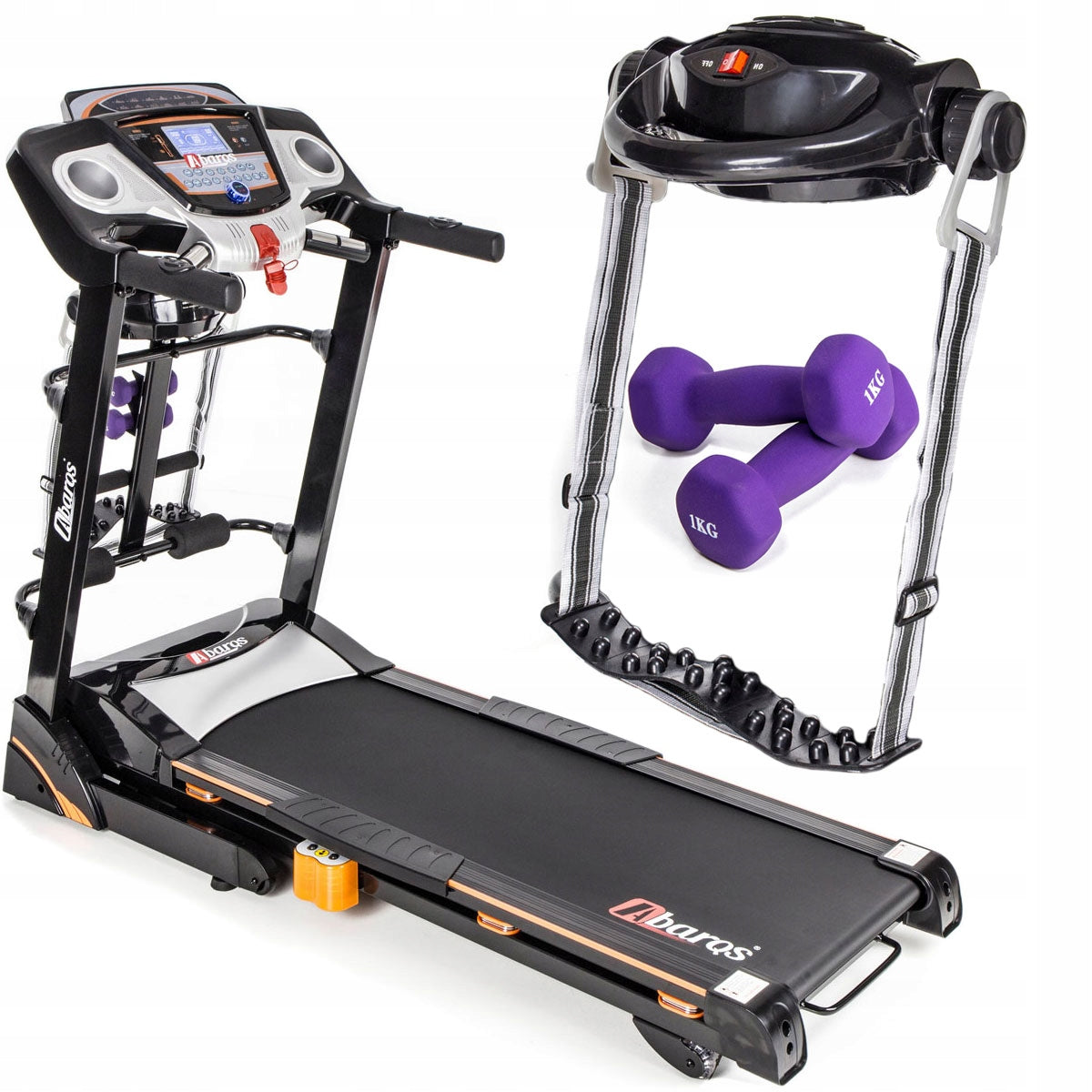 Home Electric TREADMILL 16KM 140KG MASSAGER Auto ANGLE 15%