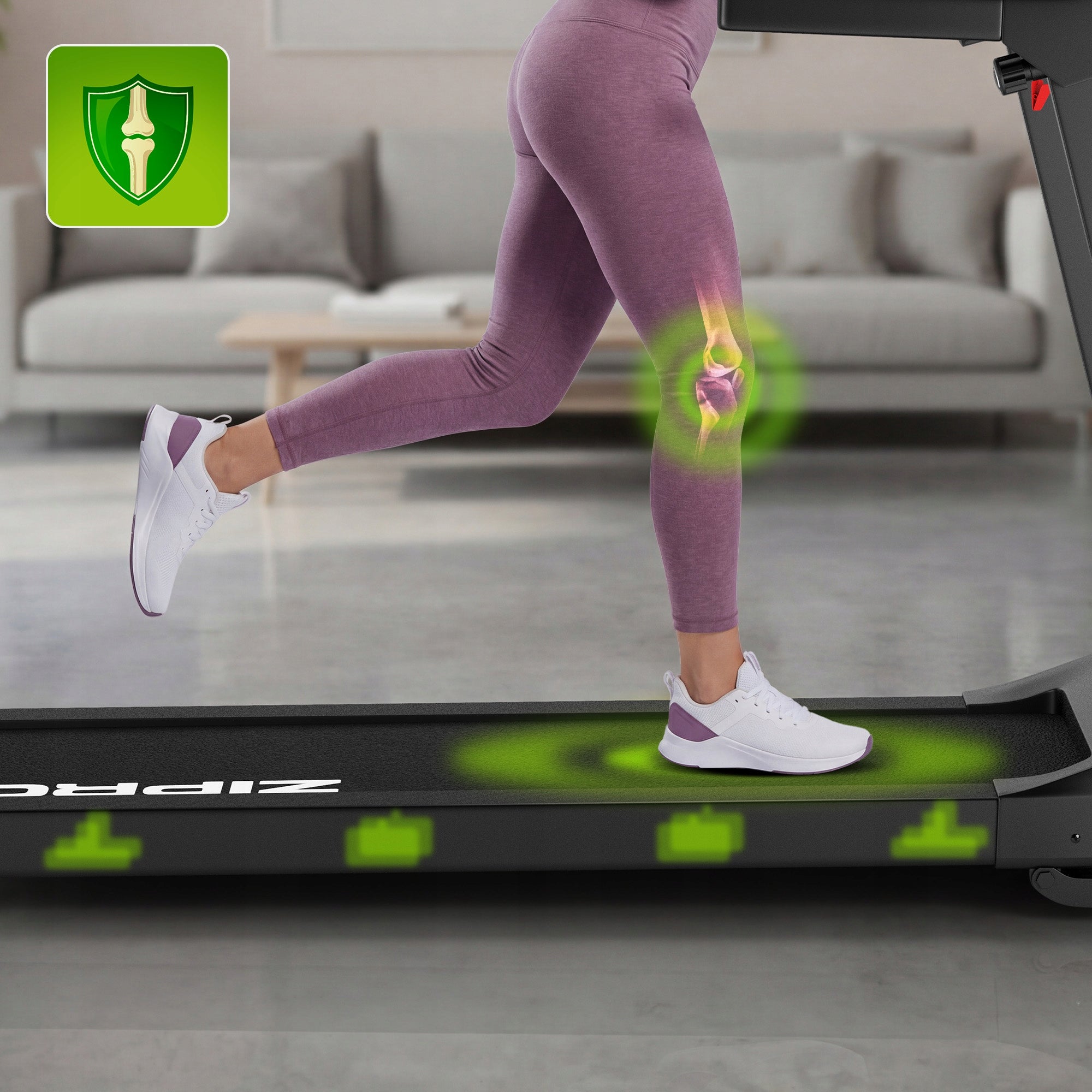 Home Electric Training Treadmill Foldable for Running Zipro Ramble Measurements training duration distance speed pulse burned calories
