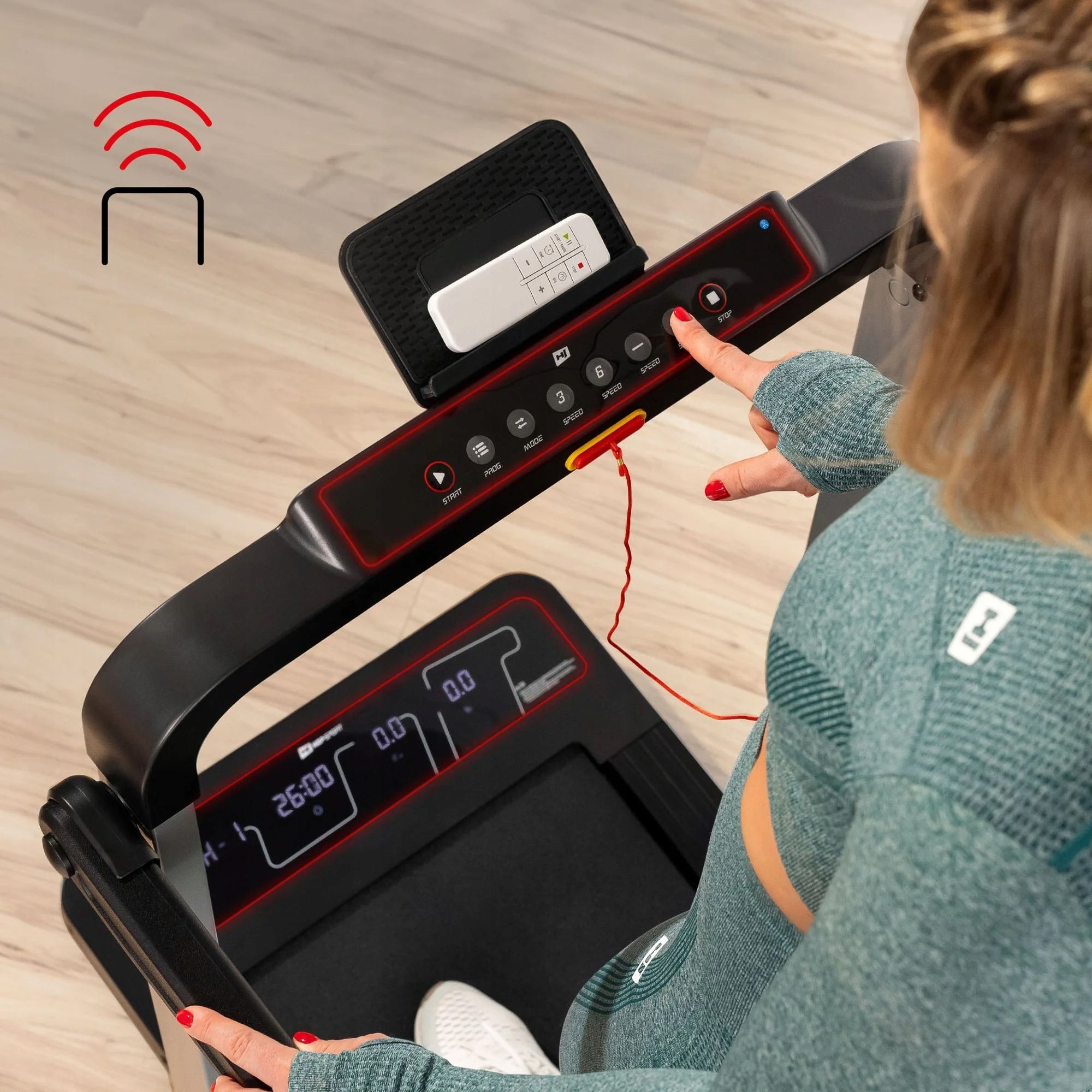 Home Electric Treadmill 1,5 HP Folding Flat Under Bed 14km/h 120kg Manufacturer code HS1300LB