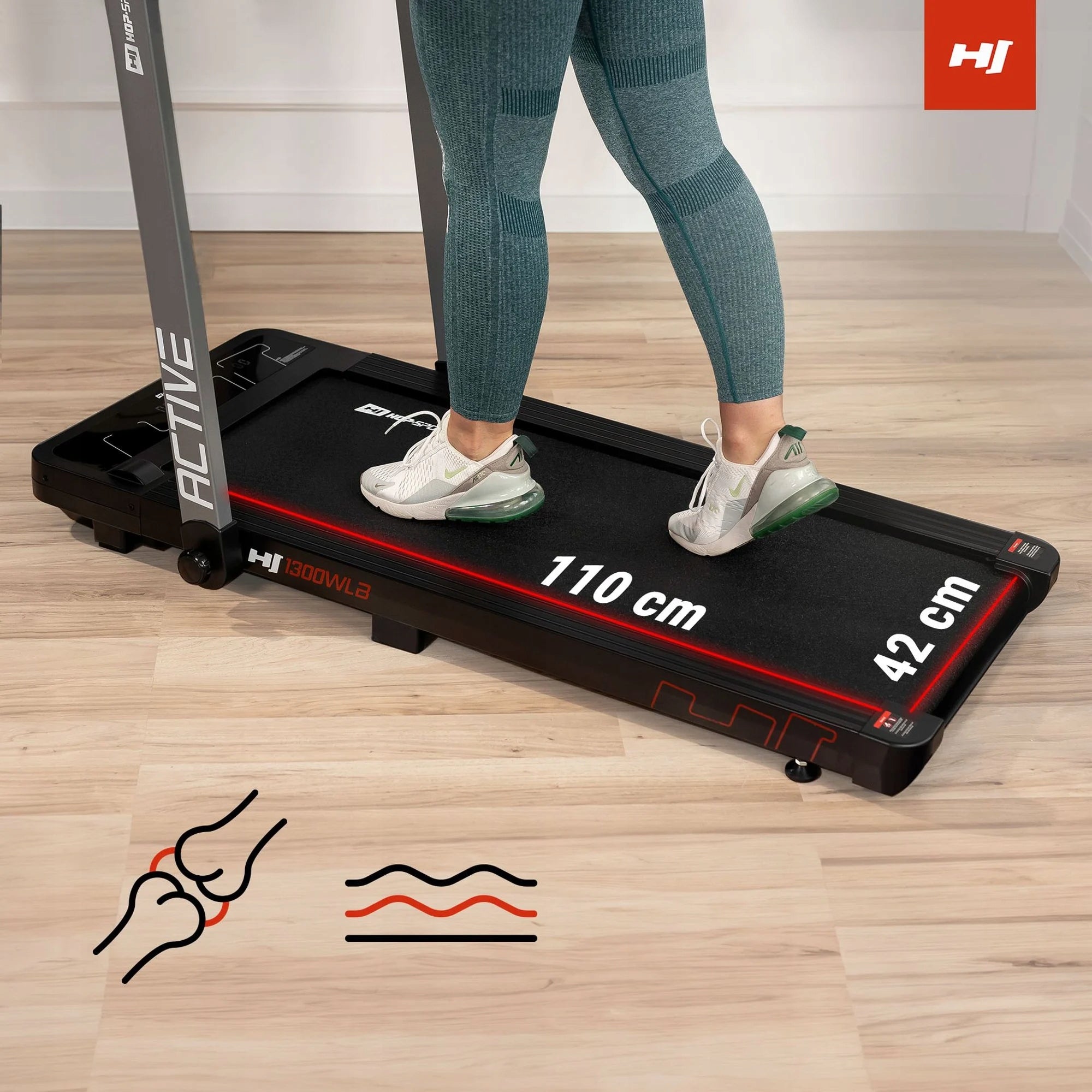 Home Electric Treadmill 1,5 HP Folding Flat Under Bed 14km/h 120kg Model other