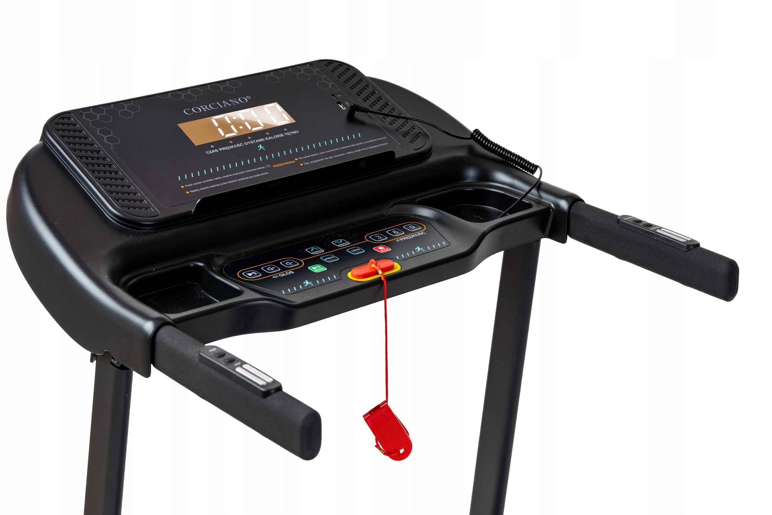 Home Electric Treadmill Folding ALBI 3300 CORCIANO 3HP 120kg 14km/h Brand Corciano