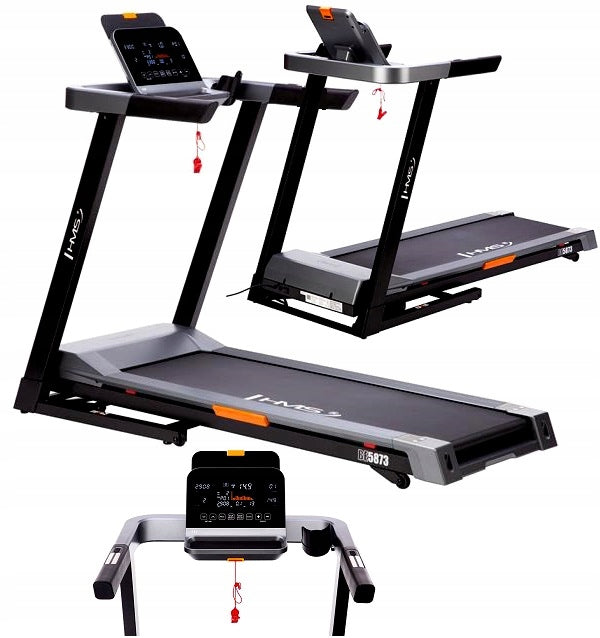 Home Electric Treadmill Folding HMS up to 16km/h Training Shock Absorption