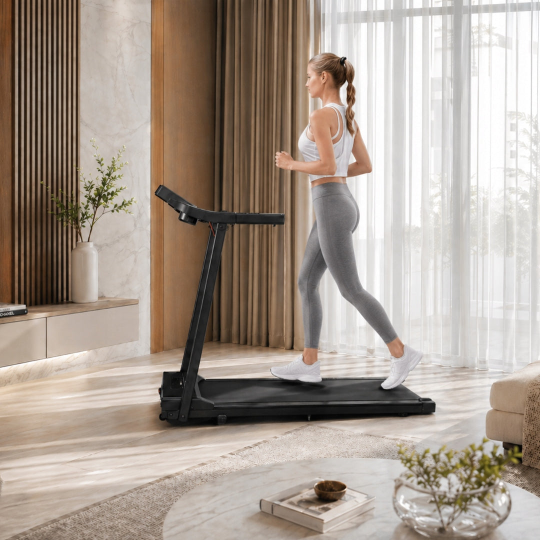 Home Electric Treadmill Folding Under Bed 1-12km/h BT Heart Rate FitShow Manufacturer code B052