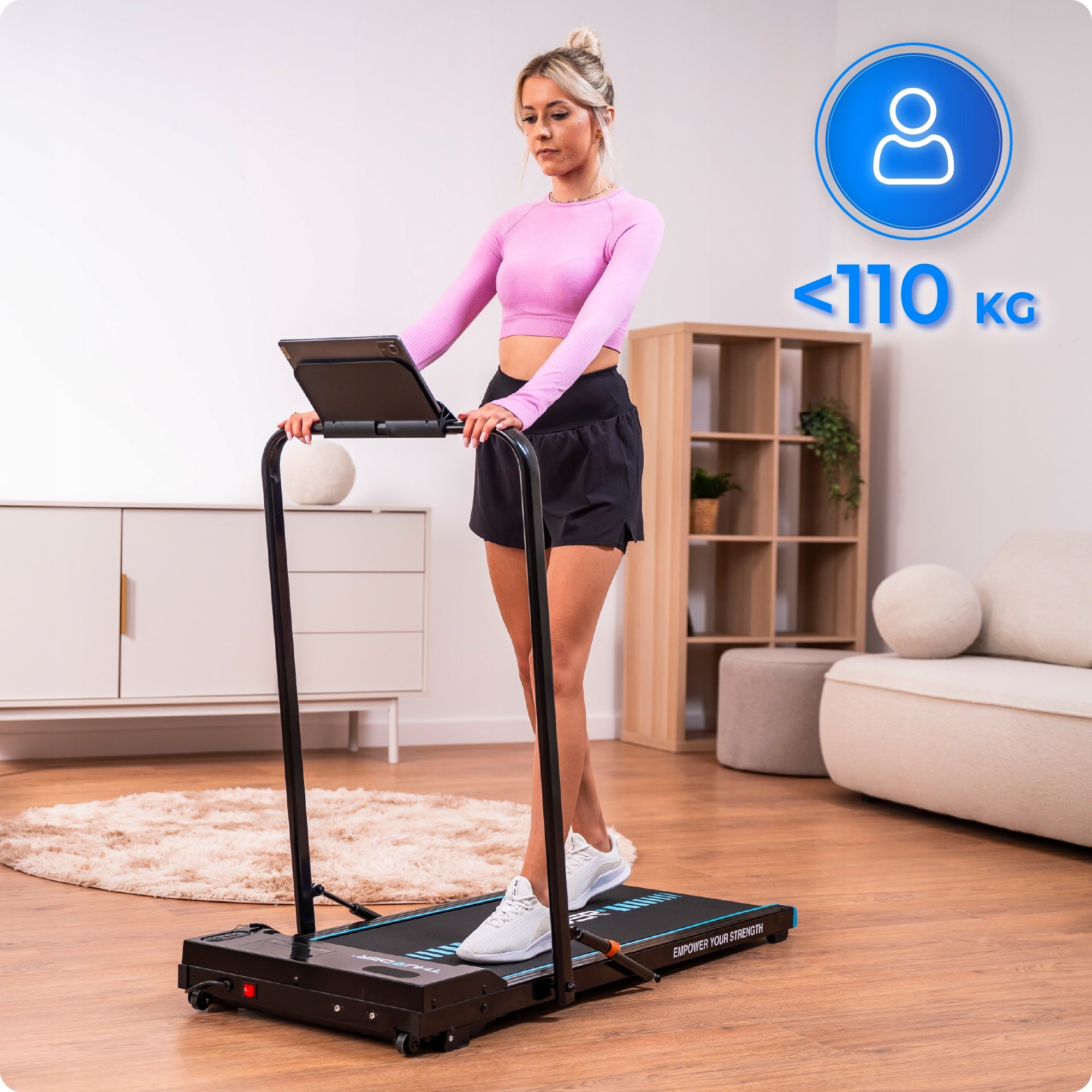 Home Electric Treadmill Folding Under Bed 1-8km/h VIVA THUNDER Kind electric