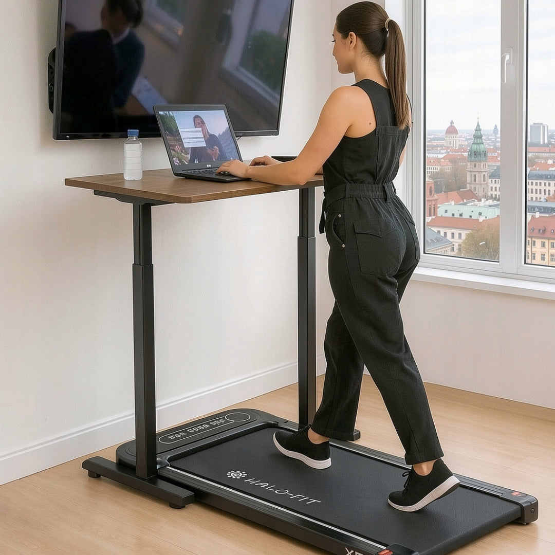 Home Electric Treadmill Under Bed 1-6km/h FitShow X50 Halo-Fit App Packaging status original