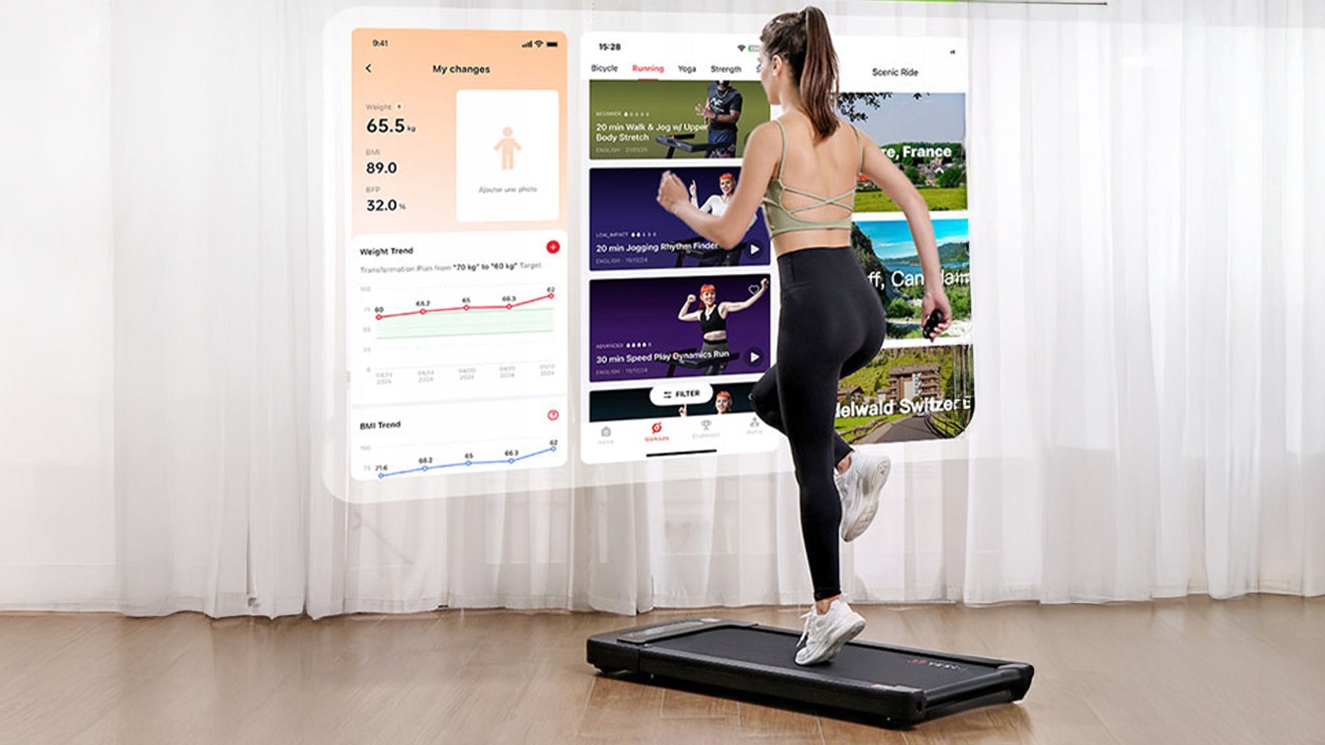 Home Electric Treadmill YESOUL WALK PAD W2 Brand YESOUL