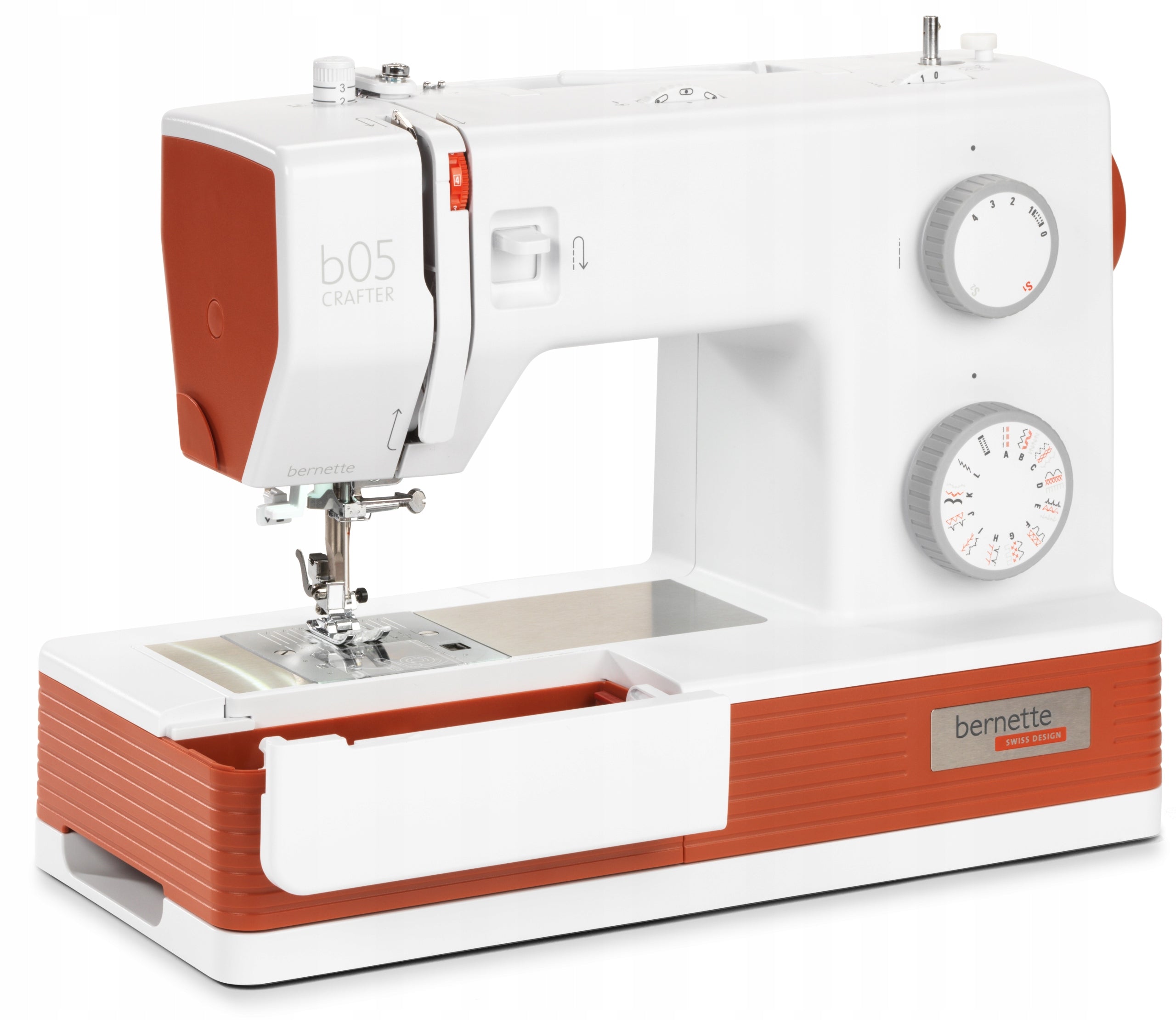 Home Mechanical Sewing Machine Bernette 05 CRAFTER Heavy Duty +FREEBIE