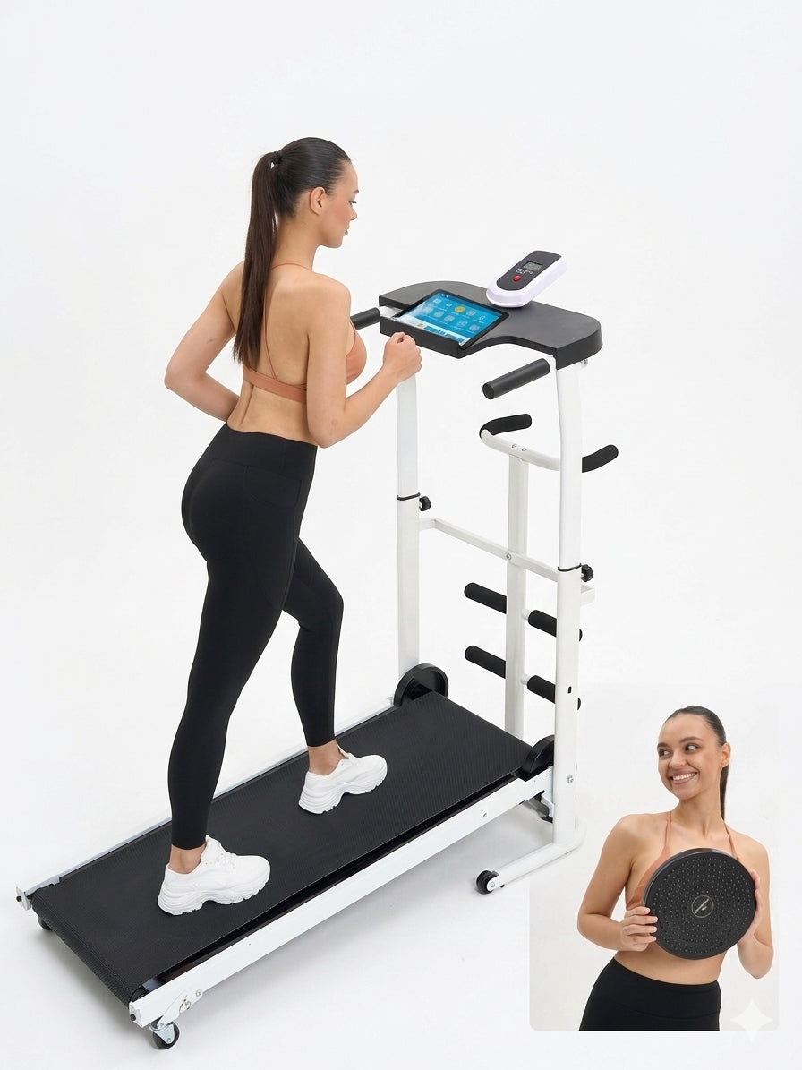 Home Mechanical Treadmill up to 120kg FOLDING LIGHTWEIGHT