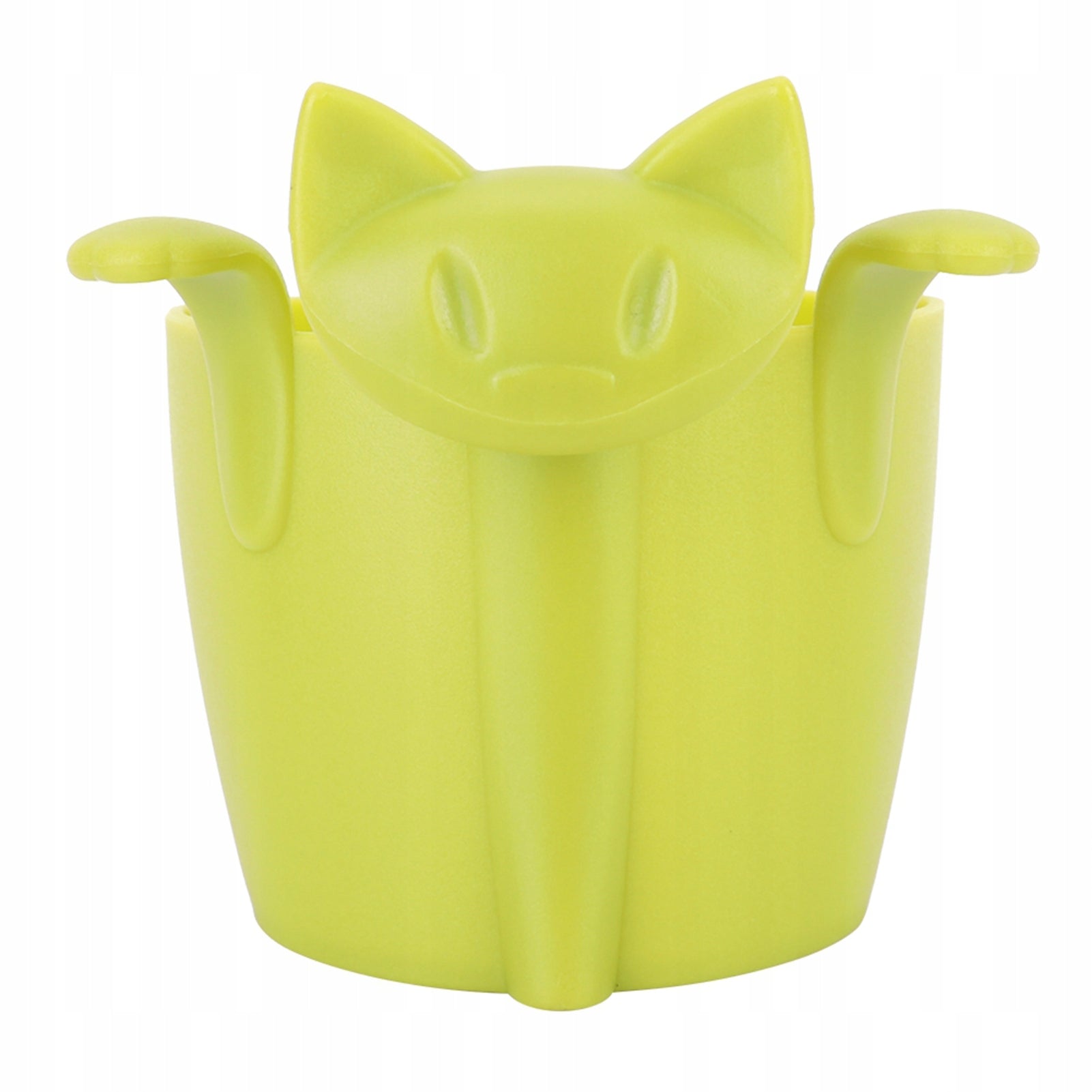 Home Office Cute Cat Shaped Plastic Tea Infuser Sitk