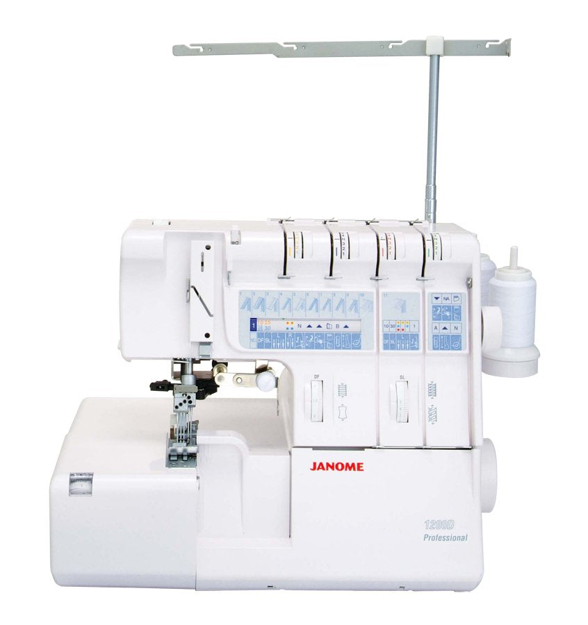 Home Overlock and Coverlock Render 2in1 JANOME 1200D + Sewing Courses Manufacturer code 1200 D