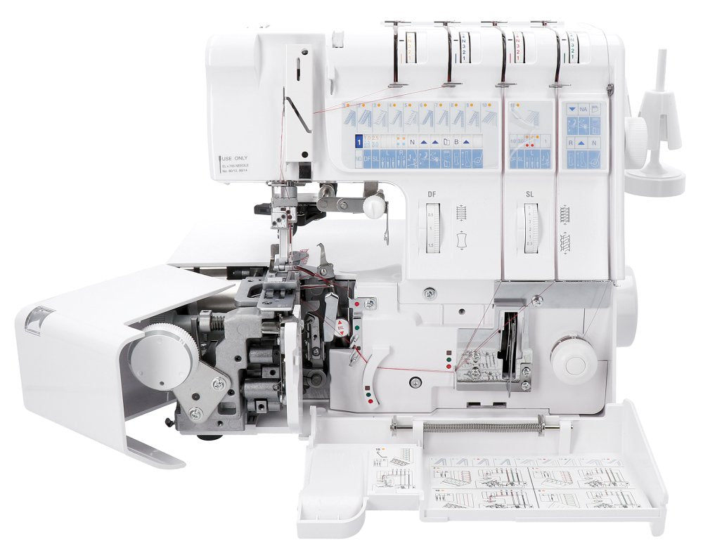 Home Overlock and Coverlock Render 2in1 JANOME 1200D + Sewing Courses Model 1200D
